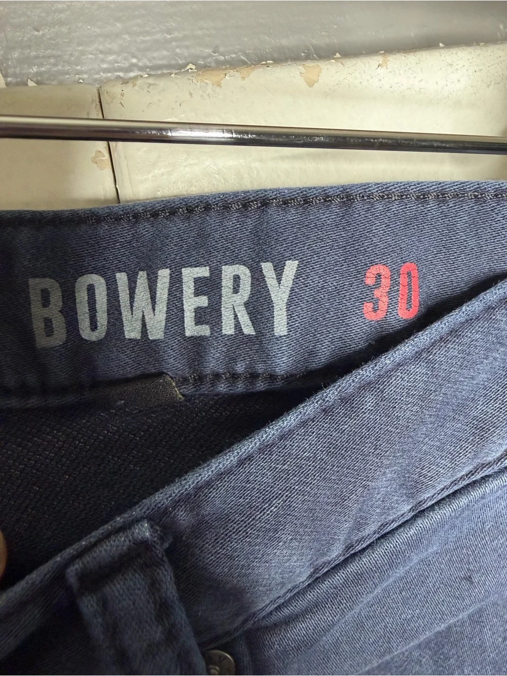 John Varvatos Bowery Slim Fit Jeans Men's 30x30 Navy Blue